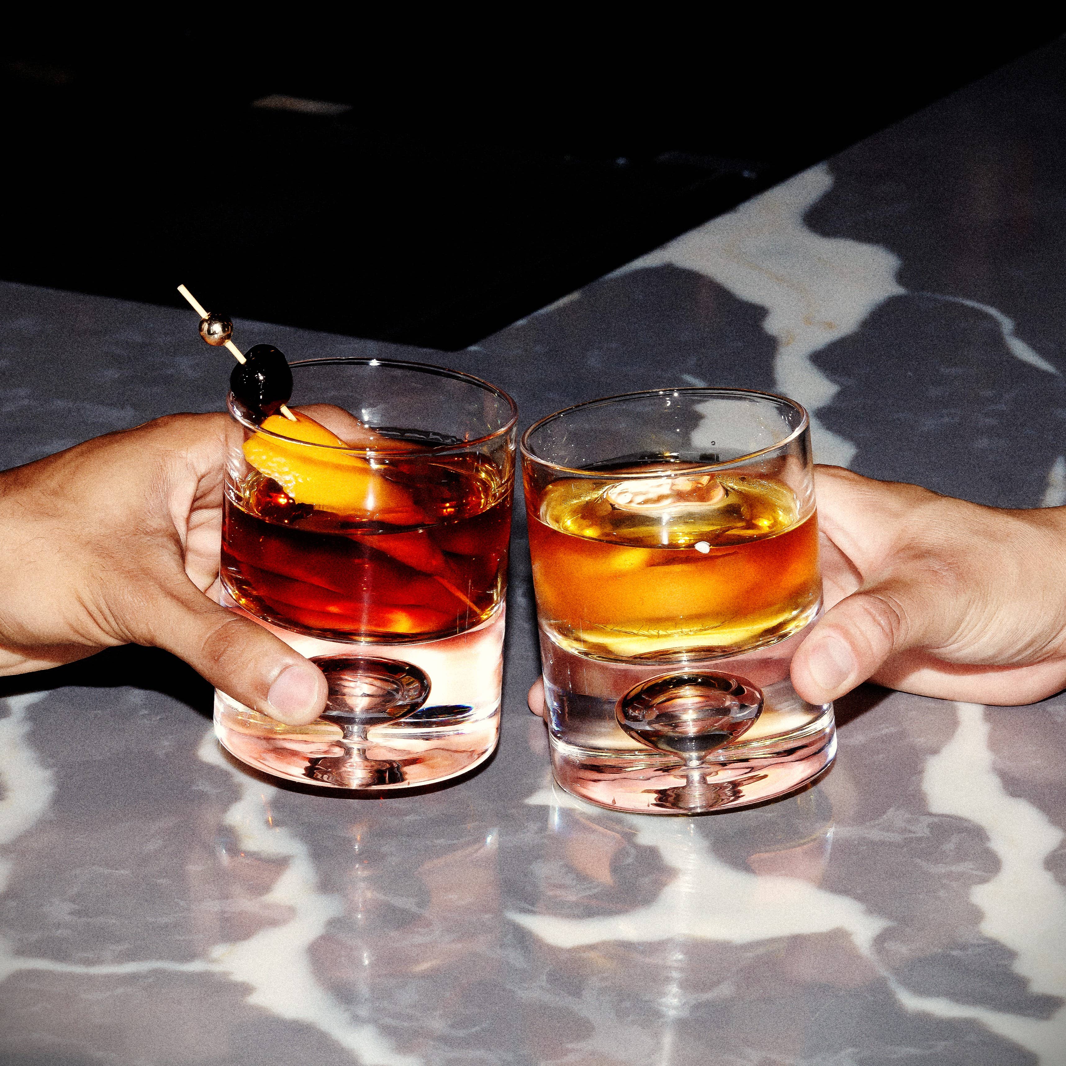 Lemonsoda - Wholesale Cocktail/likeur glas - Lemonsoda kristallen whiskeyglas met bubbeldetail en zware bodem - 270 ml (1 stuk)3