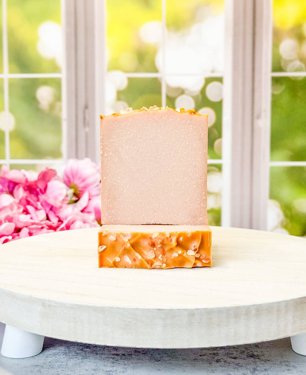 Spirit Glow Home & Body Essentials - Wholesale Bar Soap - Sea Salt & Orchid- Handcrafted Artisan Soap Bar1