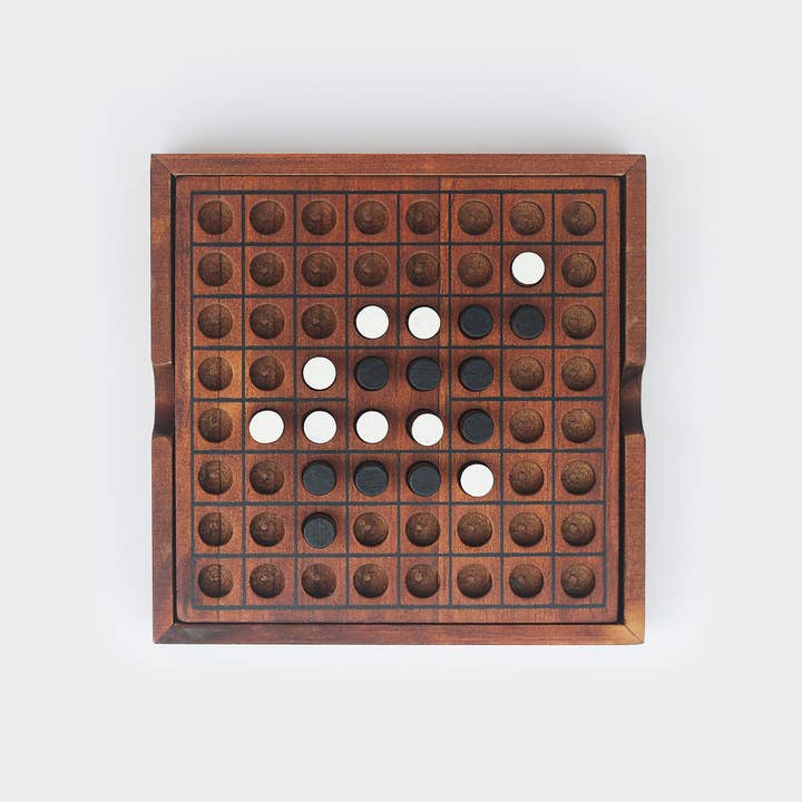 SUCK UK Ltd - USA - Vente Jeux de société - Reversi - Jeu de stratégie en bois