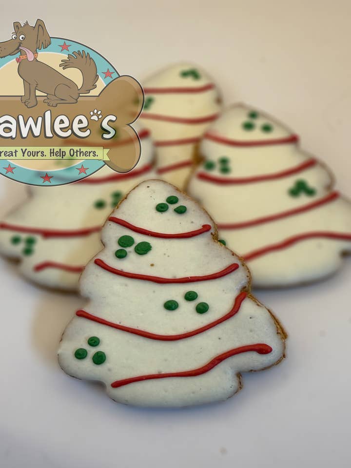 Christmas Snack Tree Cookie 10/Pack for wholesale by Pawlee’s