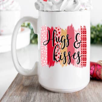 Des câlins et des bisous | Tasses à café pour la vente par Mayan Princess custom designs