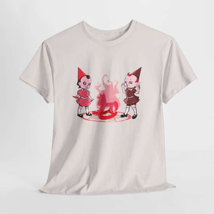 Maglietta Unisex in Cotone Pesante Baby Witches per la vendita all'ingrosso da parte di LVB Art