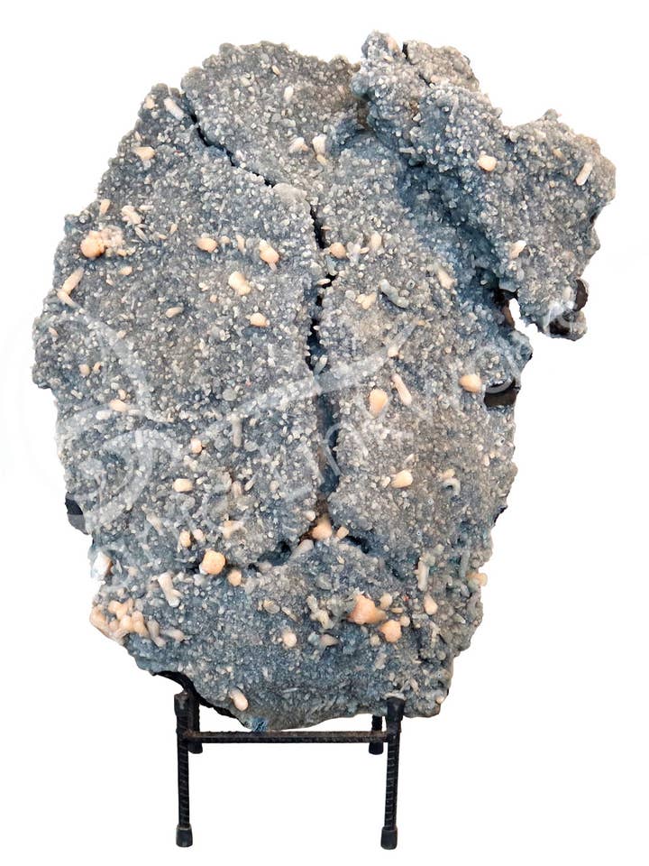 (PC)SPECIMEN - APOPHYLLITE & STILBITE WITH STAND 26 X 23 for wholesale by Oceanic Linkways Inc