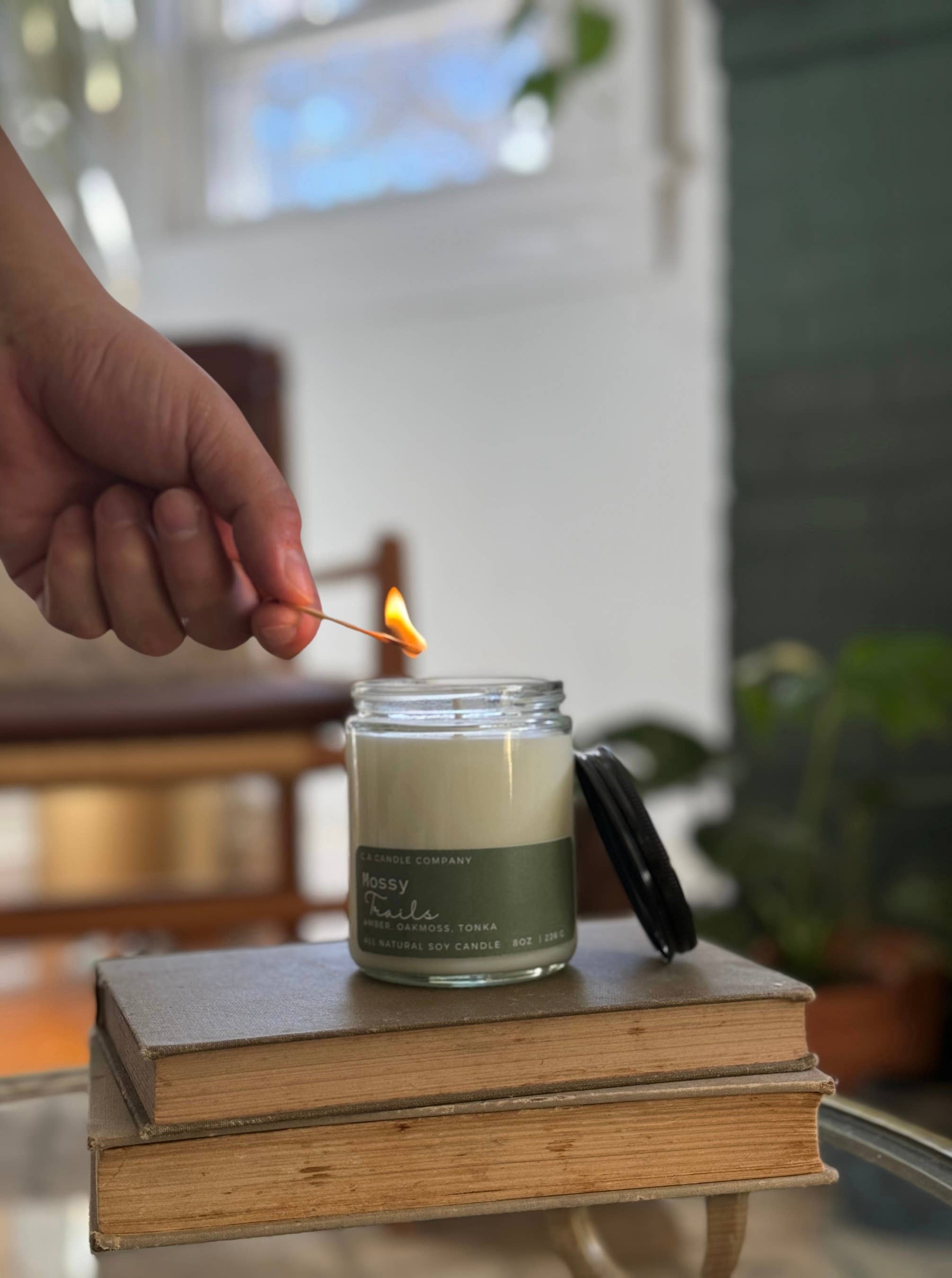 C.A Candle Co. - Wholesale Jar/Filled Candle - 8oz Soy Candle Old North State Collection4