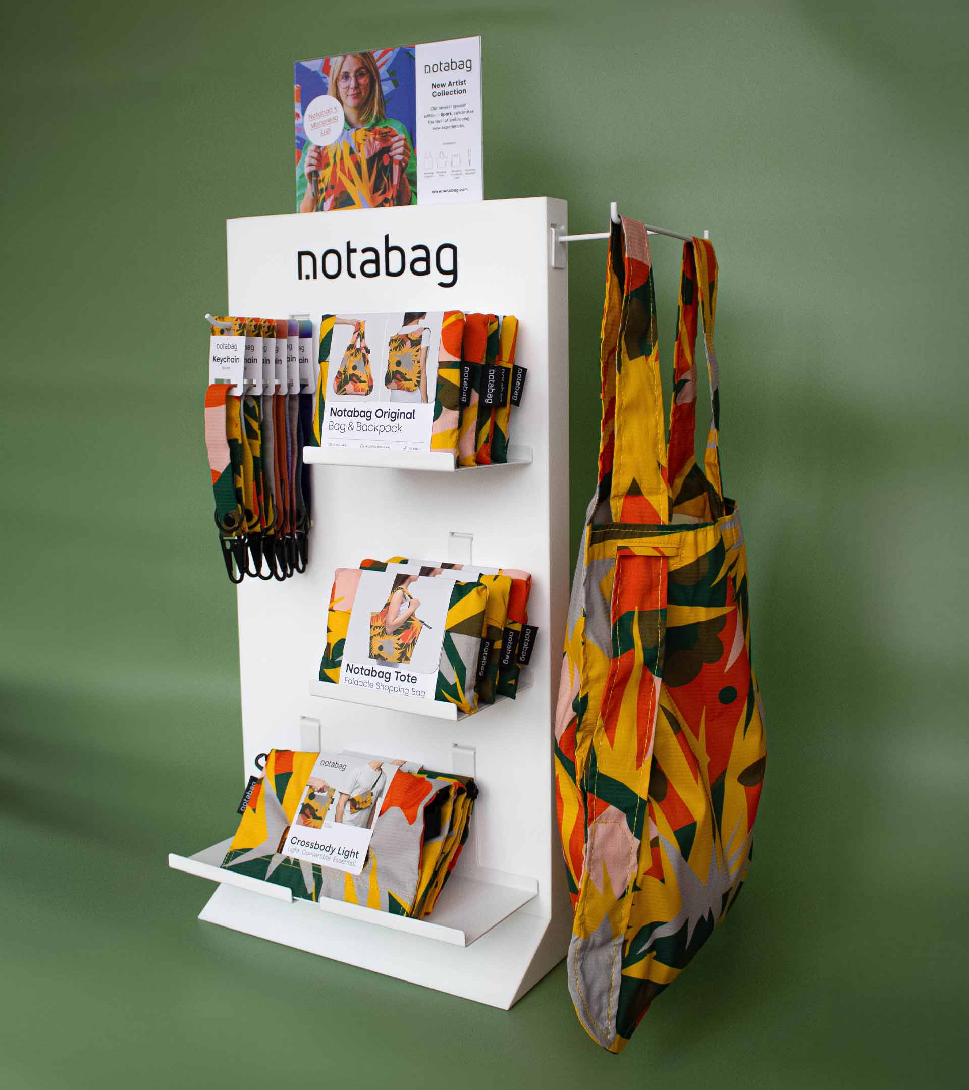 Notabag - Wholesale Retailer Display - Accessories - Notabag Large 2 Sided Display1