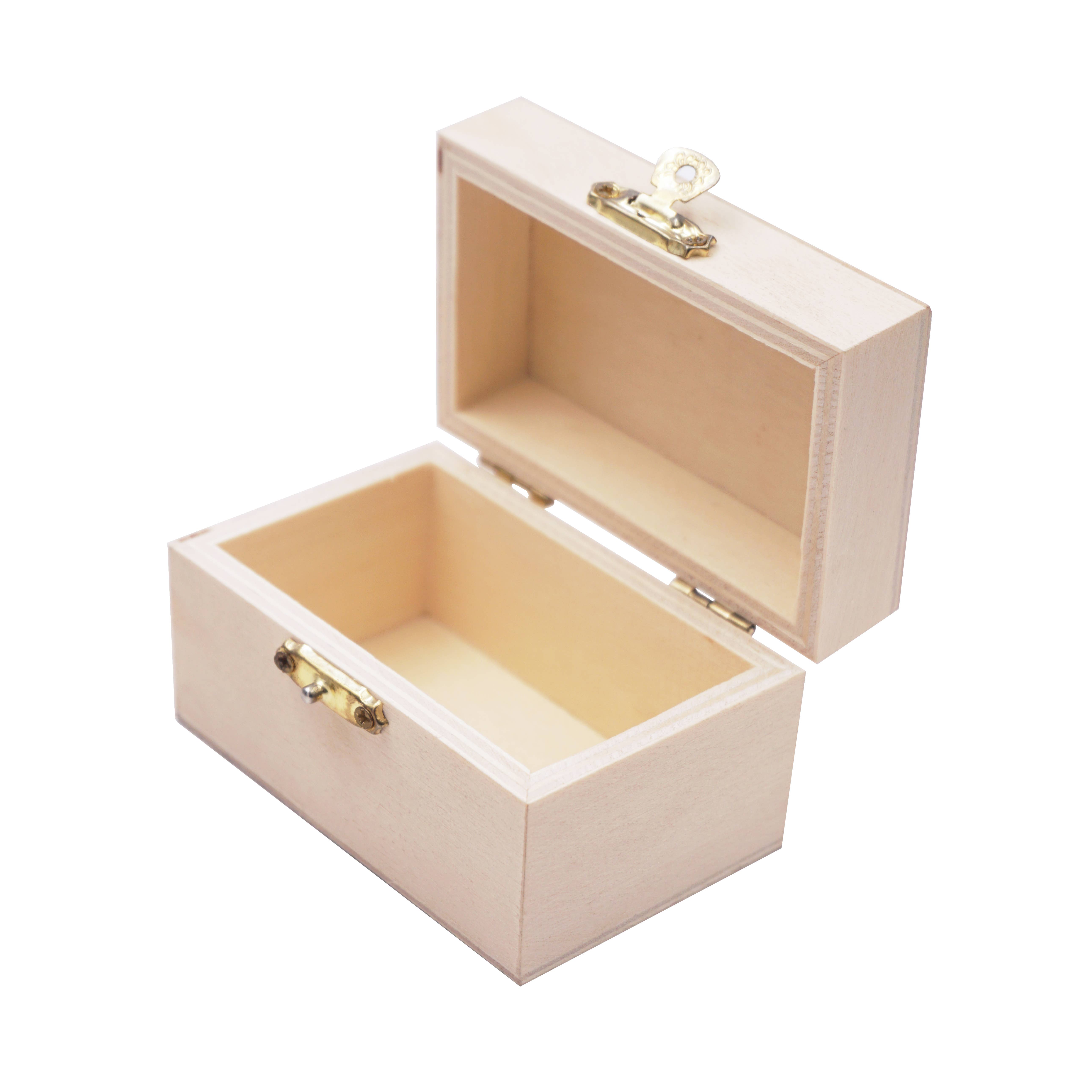 Angels Craft - Wholesale Jewelry Box/Organizer - Flat Top Wooden Jewelry Box, 1-ct1