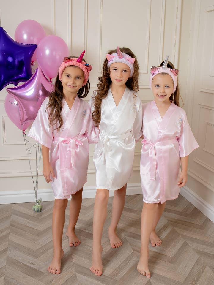 Sisters G Kids – wholesale Robe – Kids – Kids satin robes