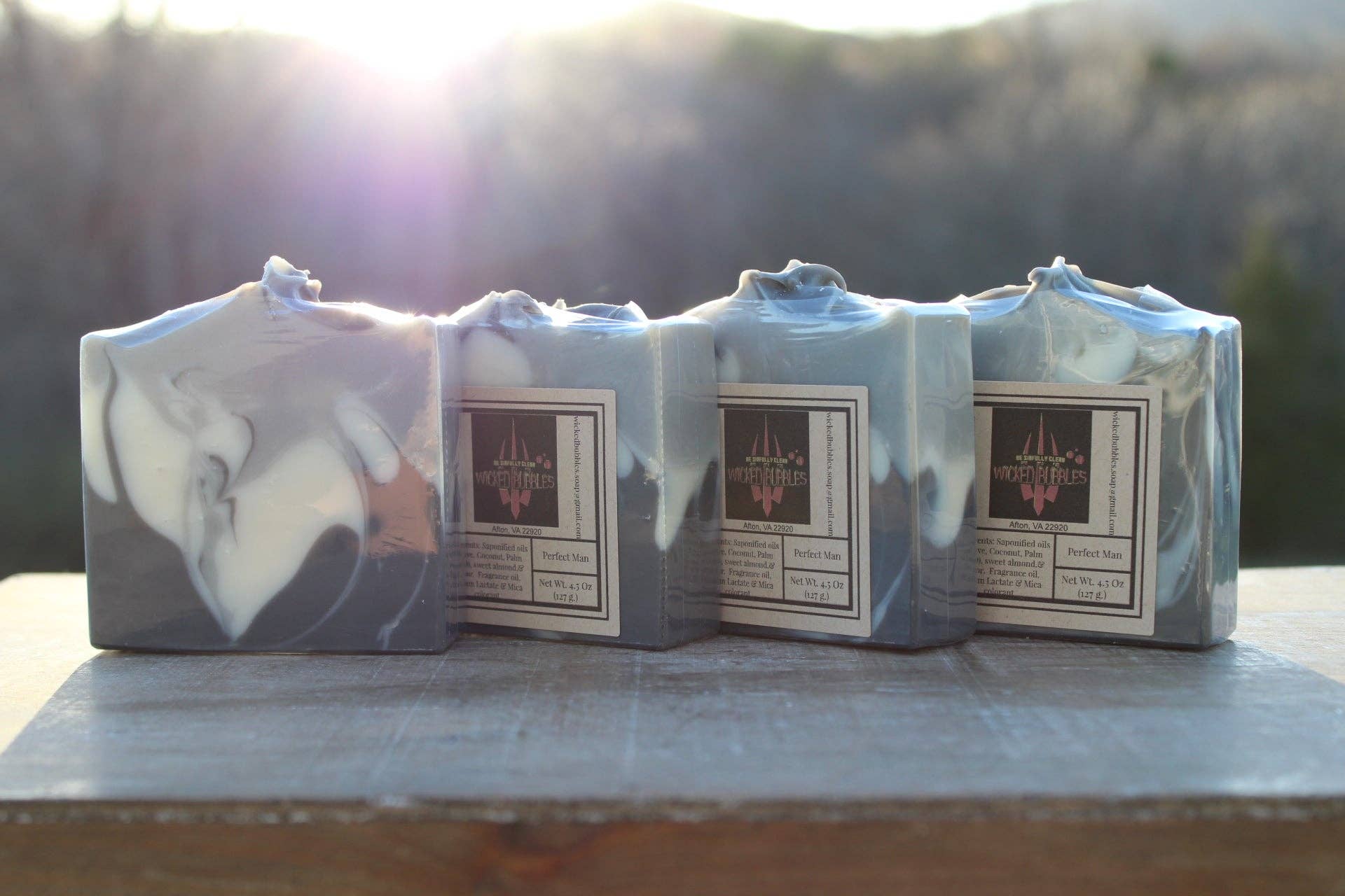 Wicked Bubbles LLC - Wholesale Bar Soap - The Perfect Man handmade soap4