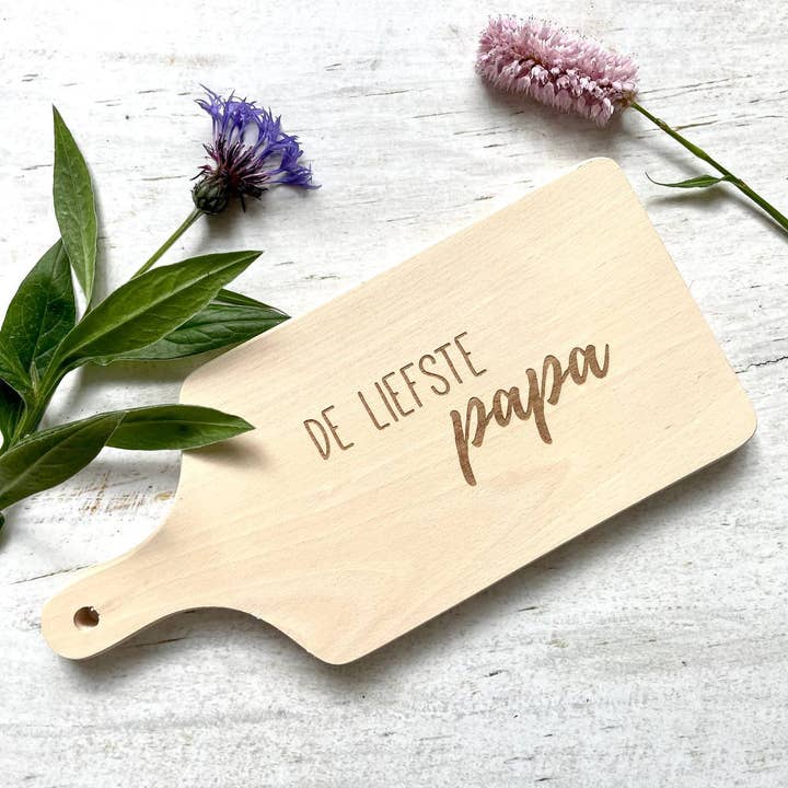 Tábua de Petiscos Gravada 'De Lieste Papa' - Dia dos Pais por atacado de Fien & Feau