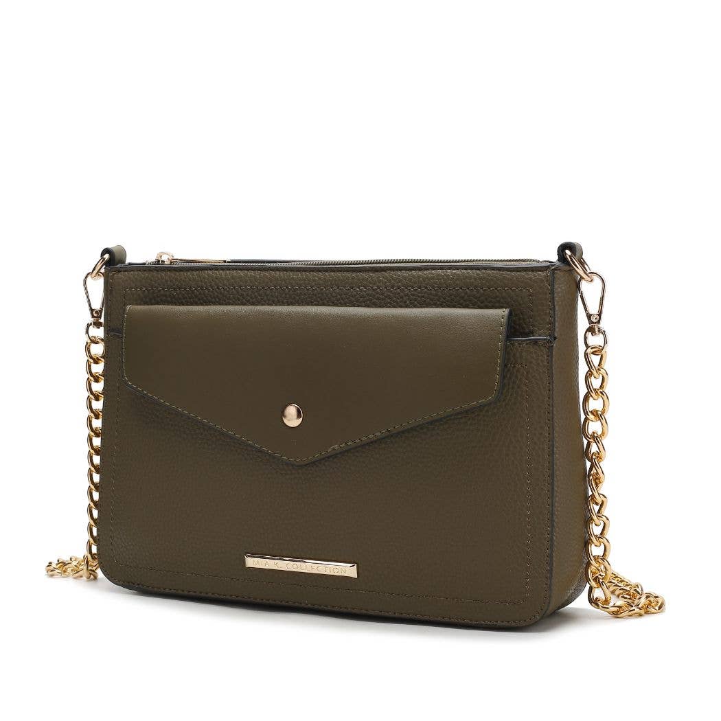 MKF Collection - Vente Sac à bandoulière – femme - Maribel Sac à main et portefeuille en cuir végétalien Femmes4