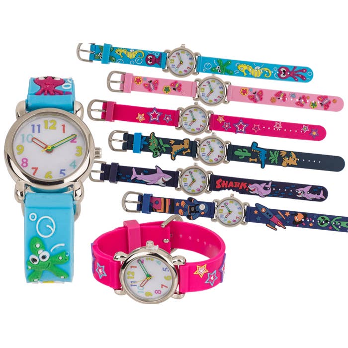 Out of the blue KG - Wholesale Wrist Watch - Kids - Watch, Kids Watch (incl. battery) 6 ass.,