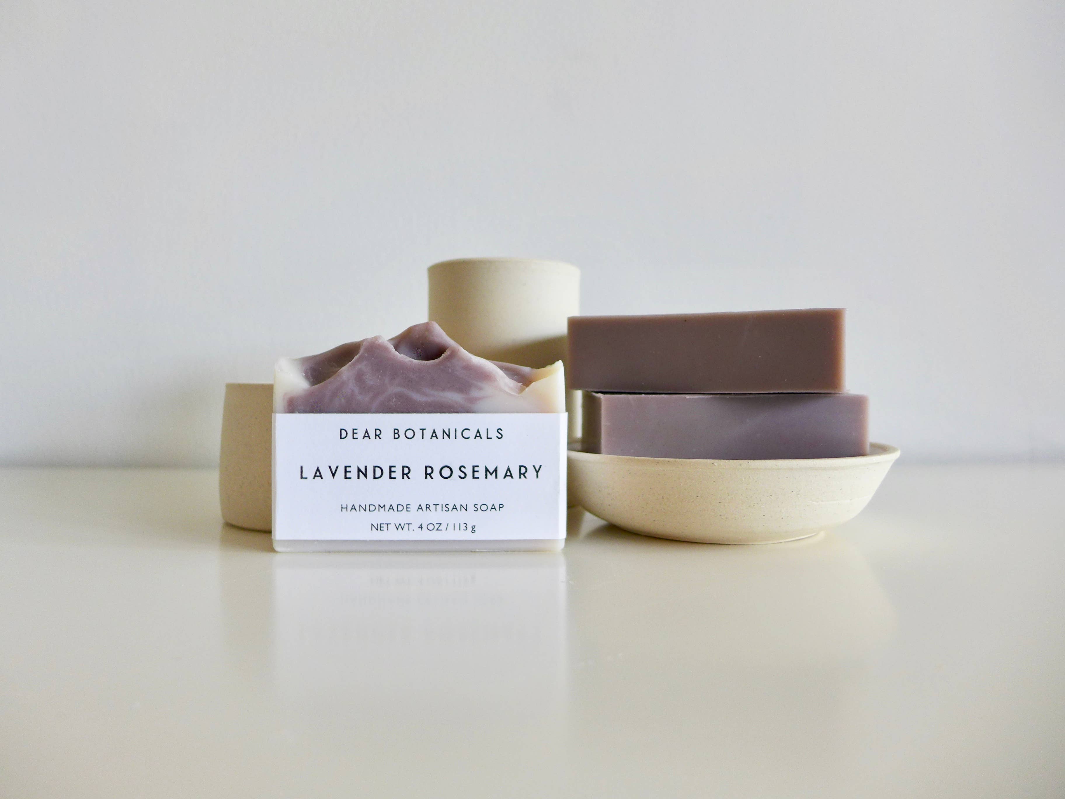 Dear Botanicals - Wholesale Bar Soap - Lavender Rosemary Soap2