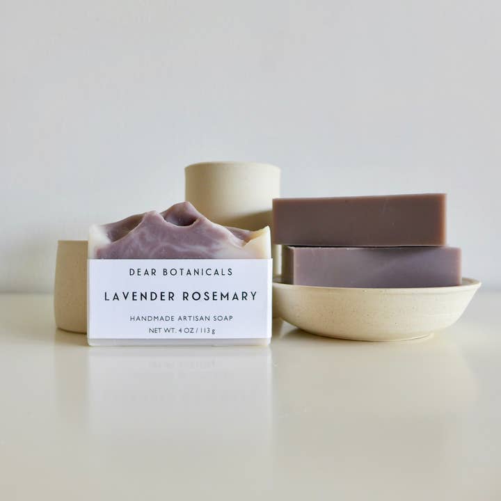 Dear Botanicals - Wholesale Bar Soap - Lavender Rosemary Soap2