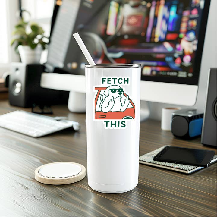 Mystical Monkey Toes - Wholesale Sticker - Funny Fetch This Vinyl Sticker2