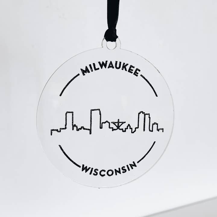 Grainwell - Wholesale Ornament - Acrylic City Coordinate Ornament1
