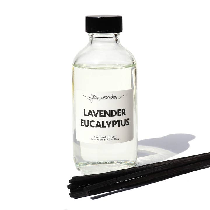 Lavendel Eukalyptus — Reed diffusor — 4oz för wholesale av Often Wander