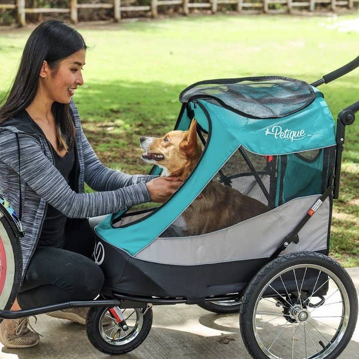 Only An Ocean Europe - Wholesale Pet Carrier - Cat/Dog - Petique Trailblazer Pet Jogger16