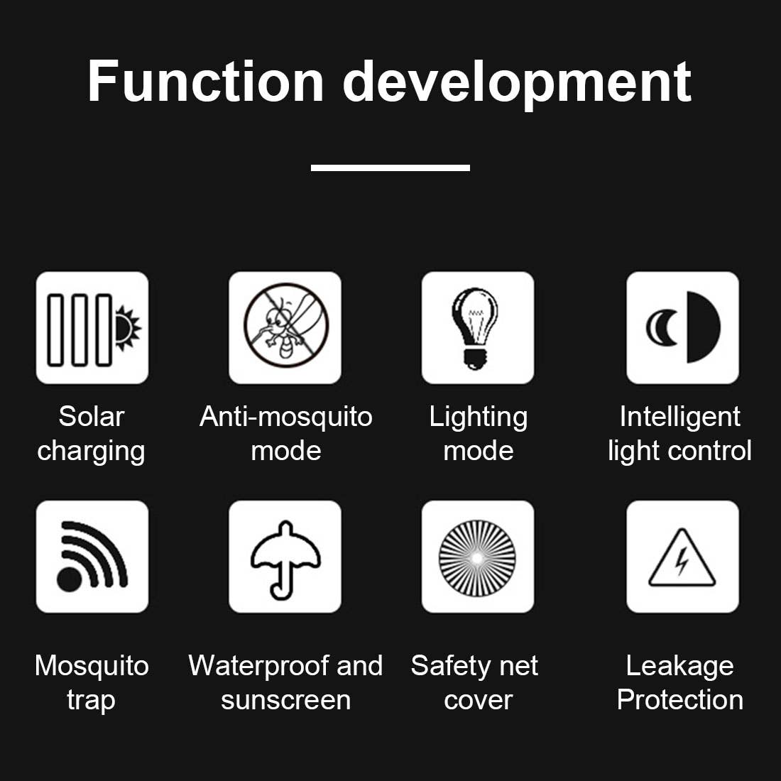 Infinite Basics - Wholesale Outdoor/Lawn Light - Solar LED Garden Light with Built-In Bug Zapper22