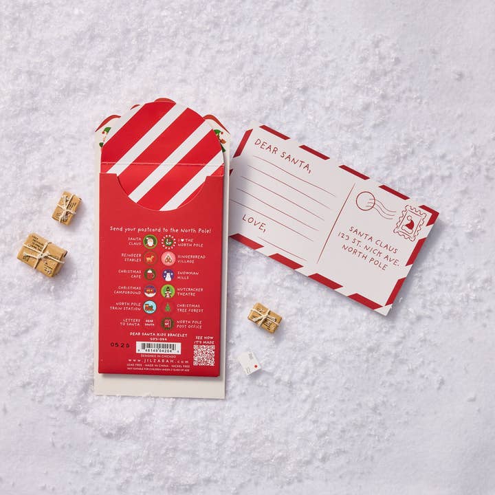 JILZARAH – Großhandel Perlenarmband – Kinder – Lieber Weihnachtsmann Kinderarmband2