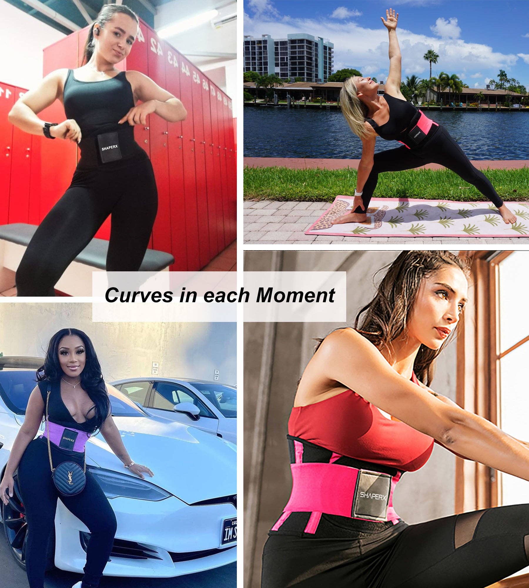 ShaperX Shapewear - Wholesale Fashion/Breast Tape - Women's - SHAPERX Waist Trainer Belt Sports Girdles4