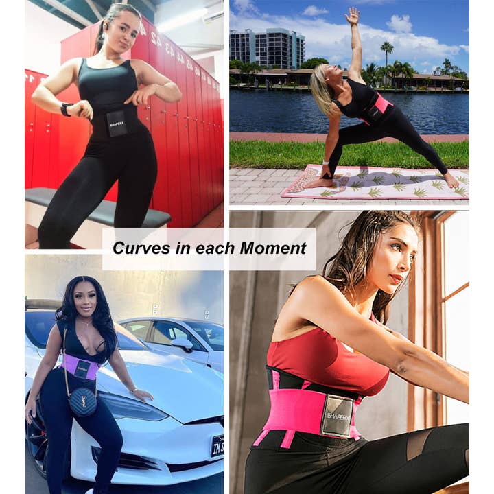 ShaperX Shapewear - Wholesale Fashion/Breast Tape - Women's - SHAPERX Waist Trainer Belt Sports Girdles4