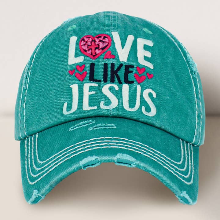 Sensibling Corp. – wholesale Baseball cap – Women's – LOVE LIKE JESUS Vintage Baseball Cap