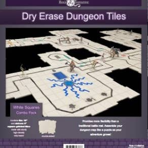 Role 4 Initiative - Wholesale Board Game - Dry Erase Dungeon Tiles, various colors, shapes, and sizes