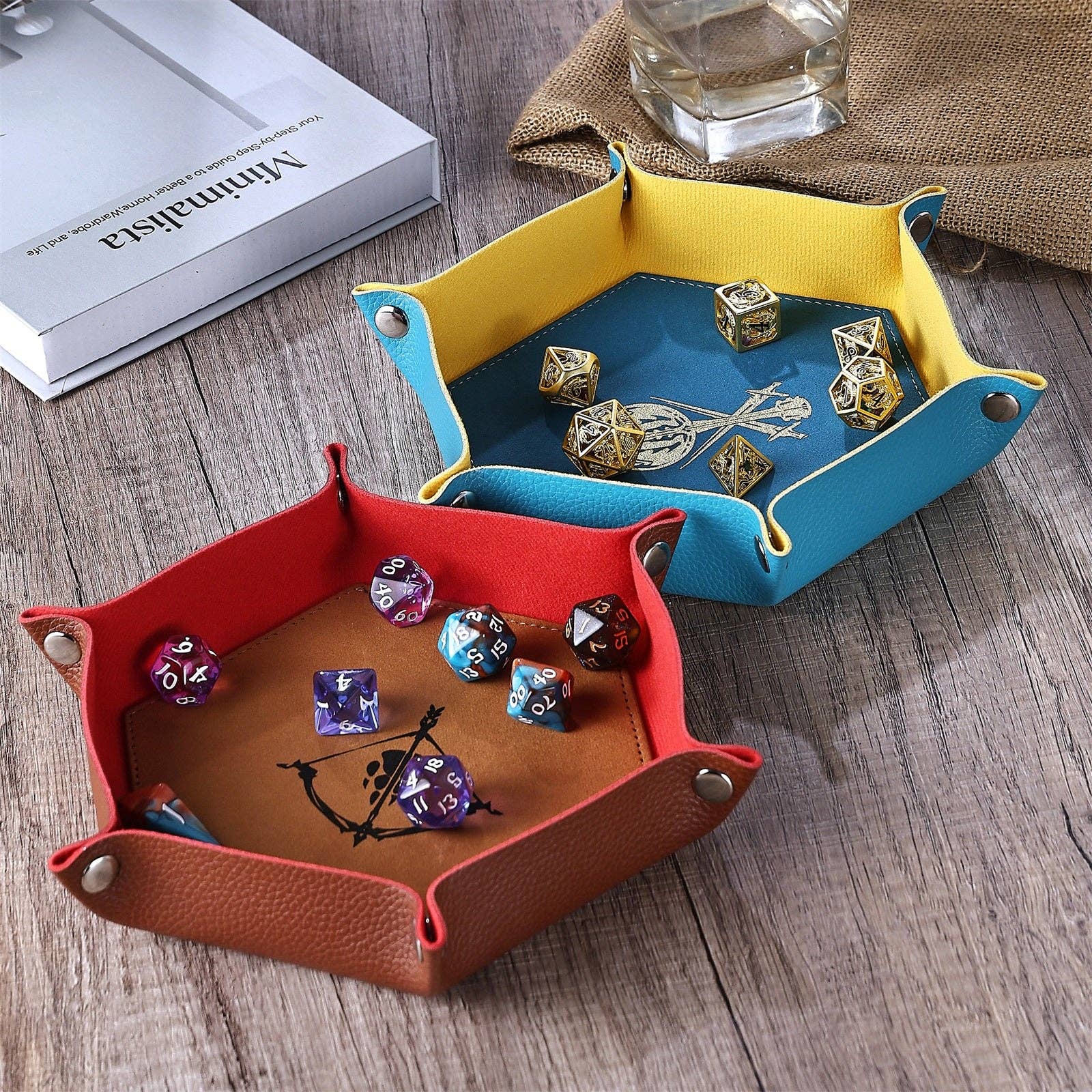 Hymgho Premium Dice - Wholesale Dice - Table Armor Dice Tray - Paladin3