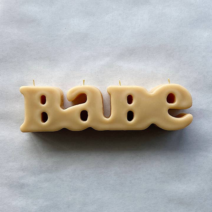 Fersken Babe Candle for engroshandel hos AngelInFlesh