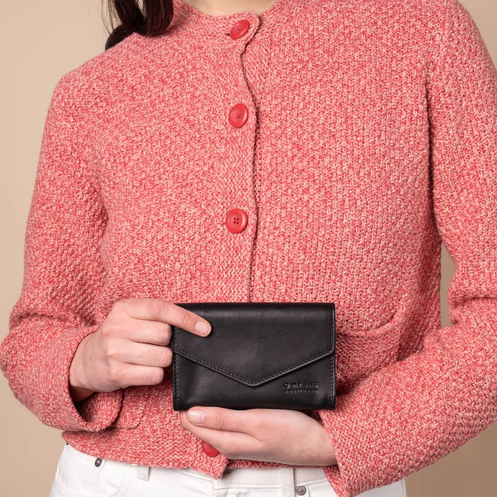 O My Bag - Wholesale Wallet - Women's - Leather Jo's Purse - Black Classic Leather