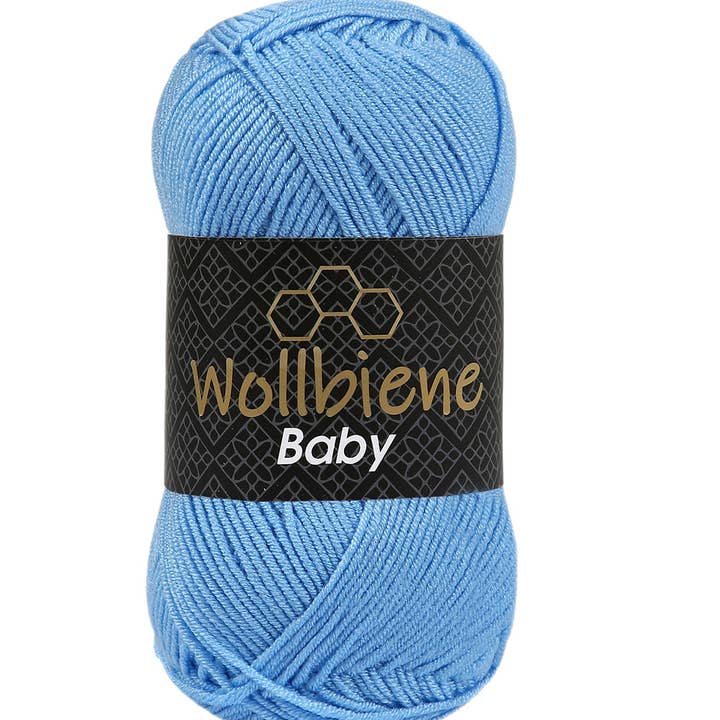 Wollbiene - Wholesale Yarn - Woolbee baby knitting wool antipilling 100g crochet knitting17