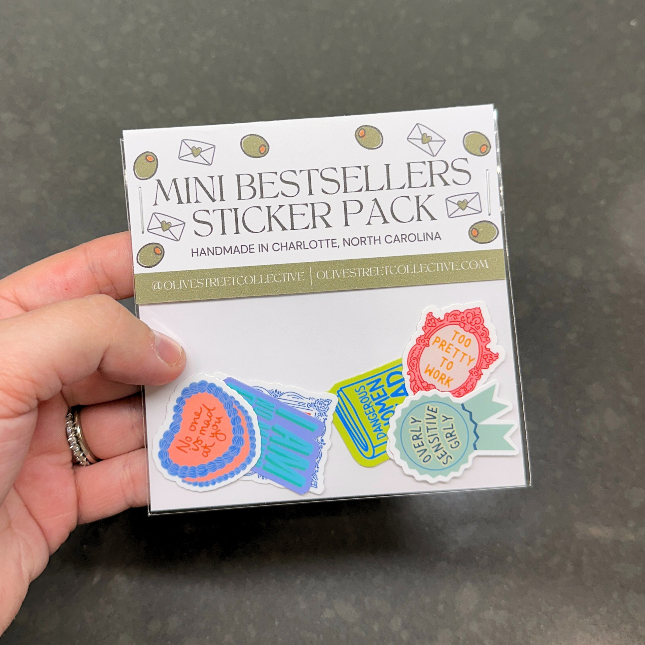 Olive Street Collective - Wholesale Sticker - Mini Bestsellers Sticker Pack3