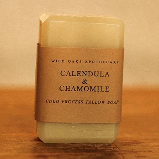 Sabonete de Calêndula e Camomila por atacado de Wild Oaks Apothecary
