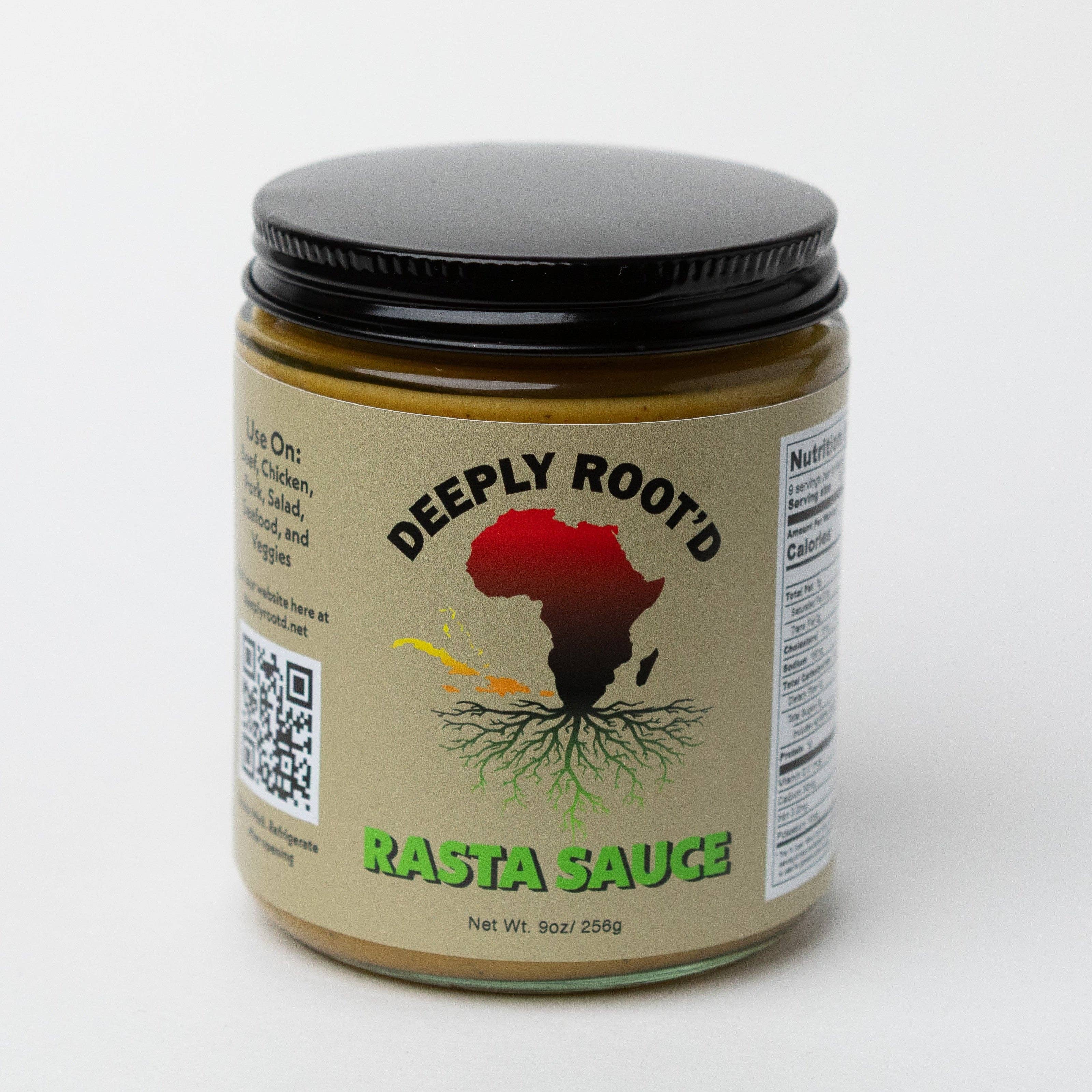 Deeply Root'd - Wholesale Sauce - Rasta Sauce (Our twist on Alfredo sauce)