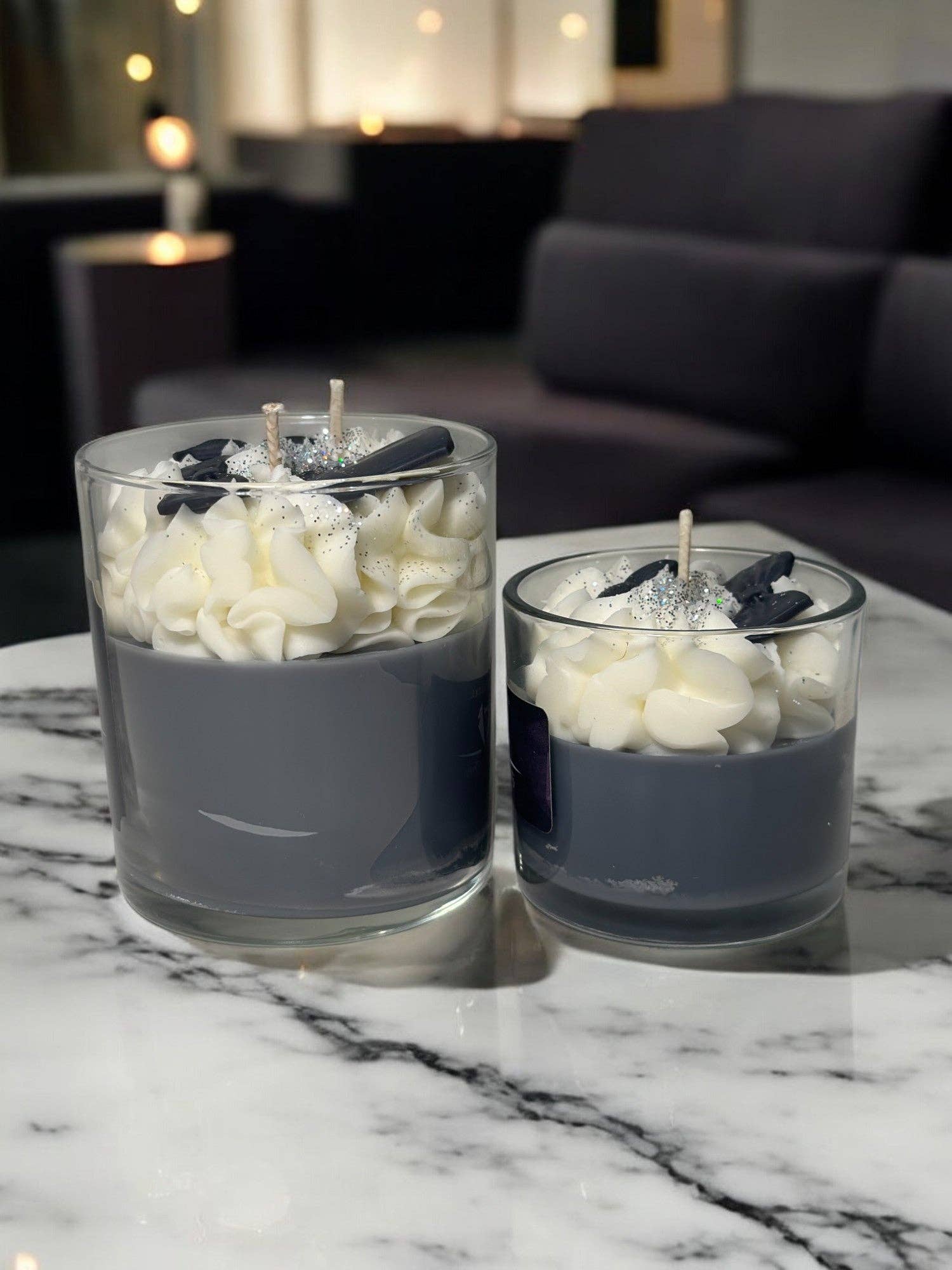 Sugar Candle - Wholesale Jar/Filled Candle - Gentlemen’s Atlantis Candle: Masculine, Soy Wax, Gift Ready6