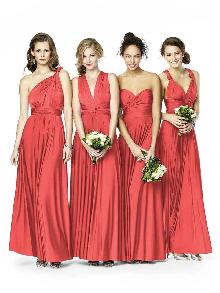 Dessy Group – Großhandel Kleid – Damen – Twist Wickelkleid: Lang56