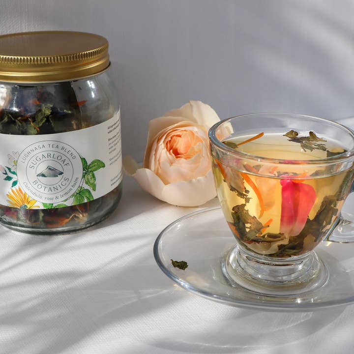 Sugarloaf Botanics – Engroshandel Løs te – Calendula, rose og citronmelisse te blanding