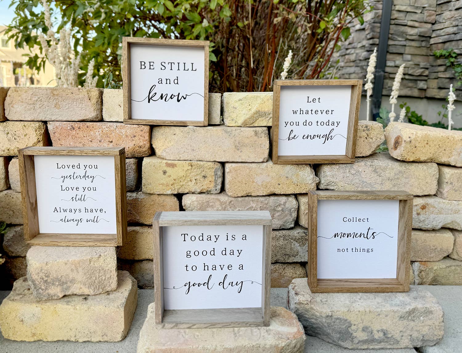 Hangout Home - Vente Pancarte - Panneau en bois, style fermier, Today is a Good Day3