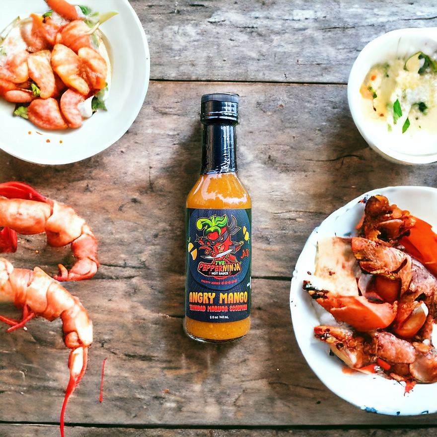 The Pepper Ninja Hot Sauce – wholesale Hot sauce – Angry Mango Scorpion3
