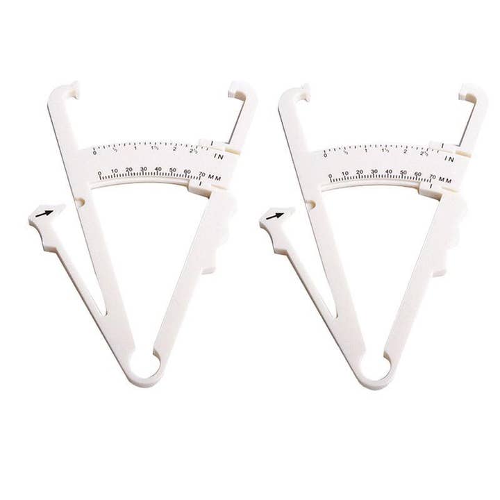 VIGOR - Wholesale Measuring Tape - Digital body fat caliper skin fold skinfold body fat caliper body fat tester plicomet(10 Pack)