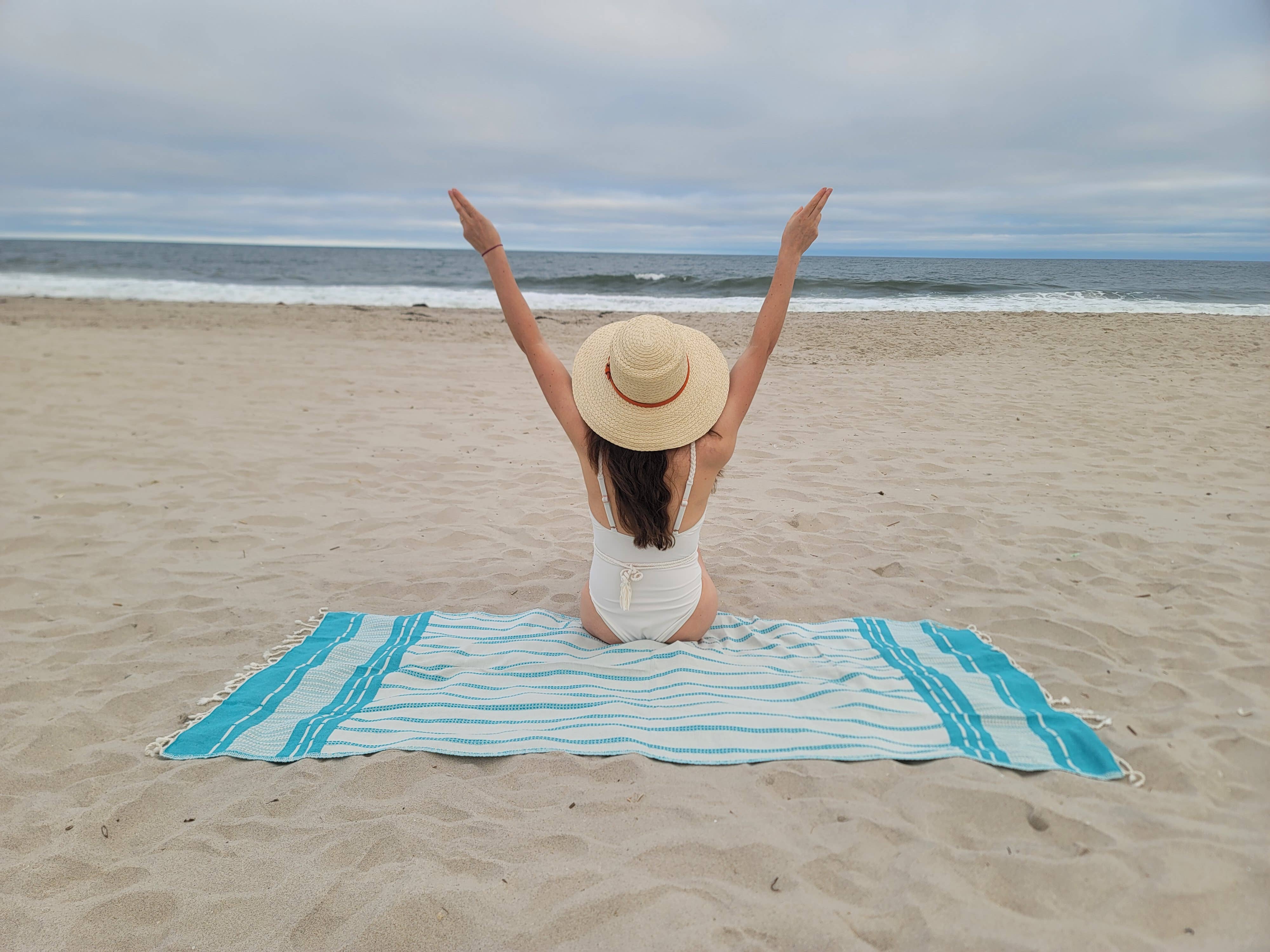 Kalkedon Towels - Wholesale Beach Towel - Double Sided Jacquard Beach Towel | Turkish Cotton Towel6