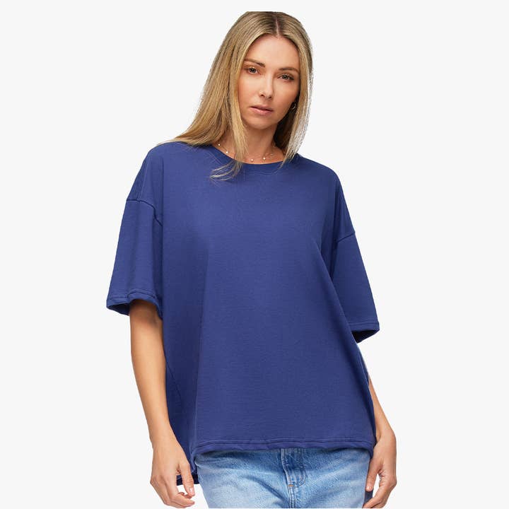 T-shirt Heather Boyfriend por atacado de Betro Simone