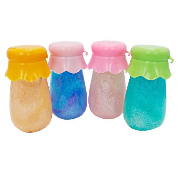 Cap Zone - Wholesale Putty/slime – Child - Ombre Shaded Glitter Shimmer Gel Slime Mini Bottle Jar1