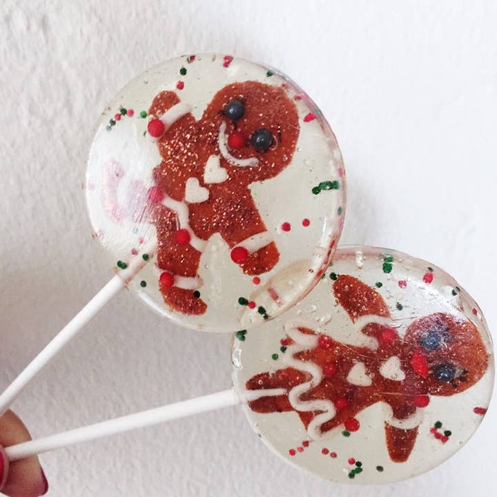 A Secret Forest - Wholesale Lollipop - Fondant Gingerbread People Lollipops1