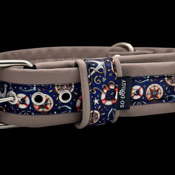 COLLAR DE PERRO SIMILAR | MORGAN | TAUPE para venta al por mayor de So-Doggy