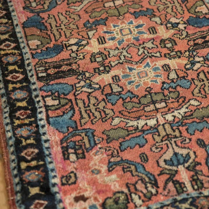 Old New House - Wholesale Area Rug - 2x2.5 Antique Lilihan Square Rug Mat