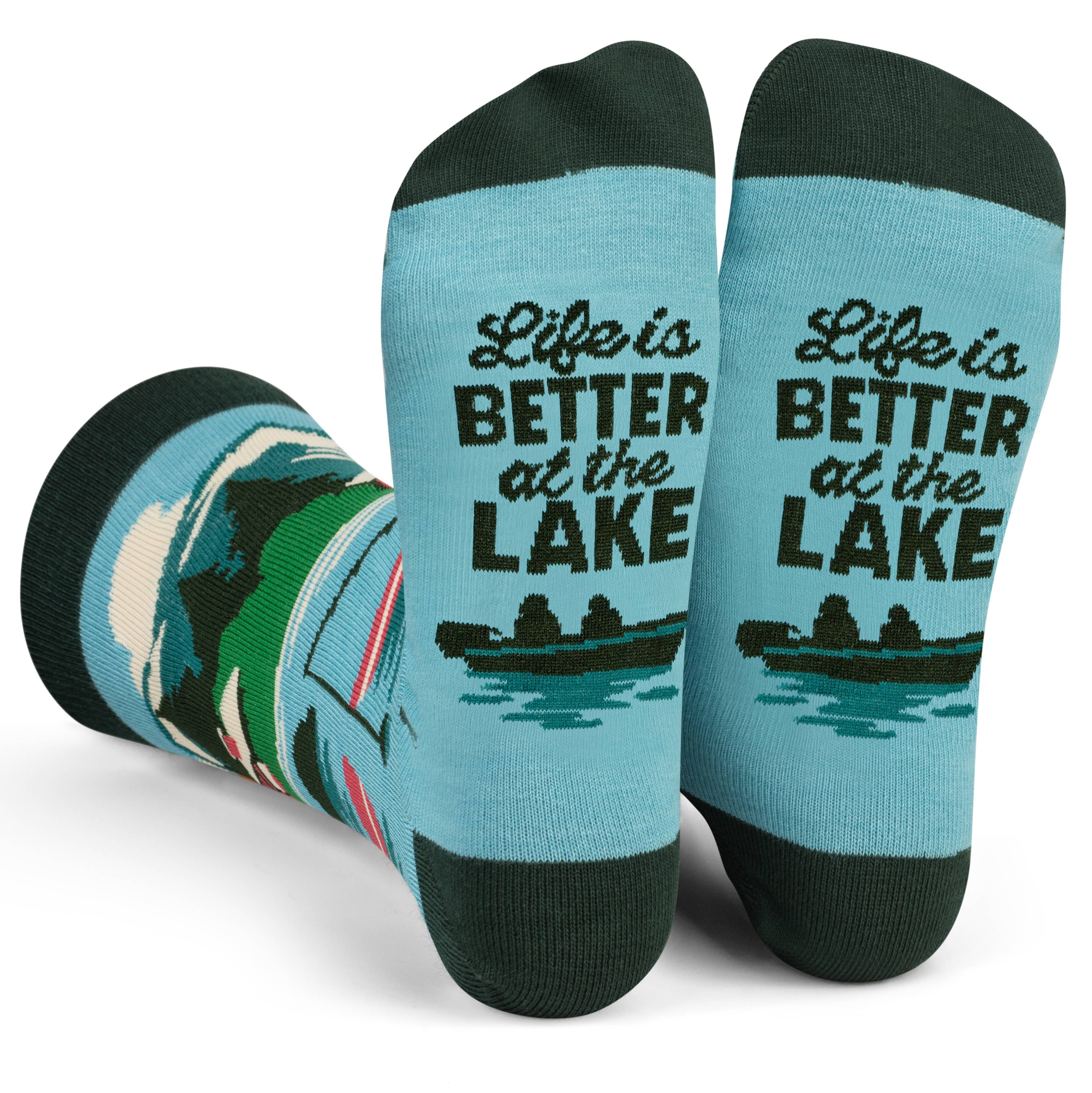 Lavley - Wholesale Socks - Unisex - Life Is Better At The Lake Socks