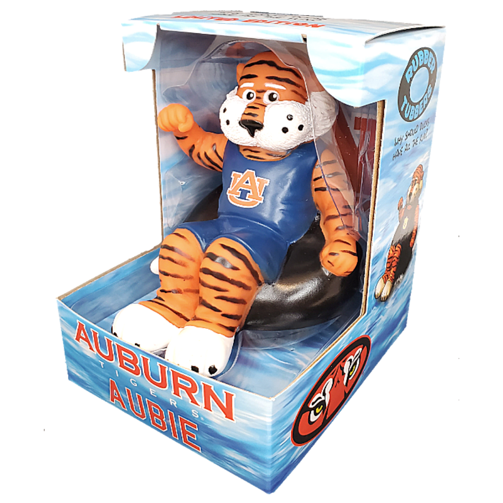 Rubber Tubbers - Wholesale Bath Toy - Baby - Auburn University Tigers - Aubie - Premium Bath Toy Collecti1