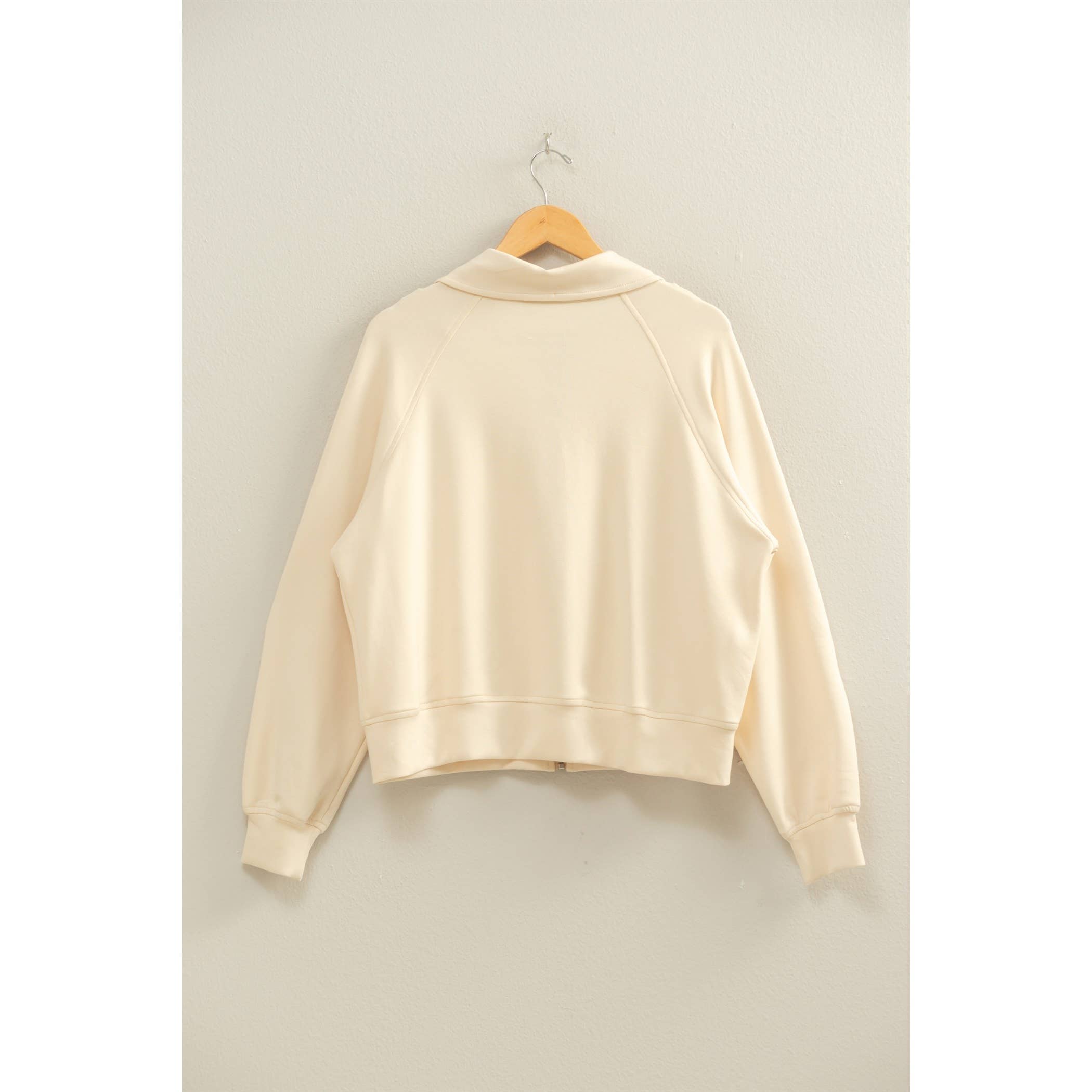 HYFVE – wholesale Jacket – Women's – Double Knit High Neck Long Sleeve Zippered Jacket1