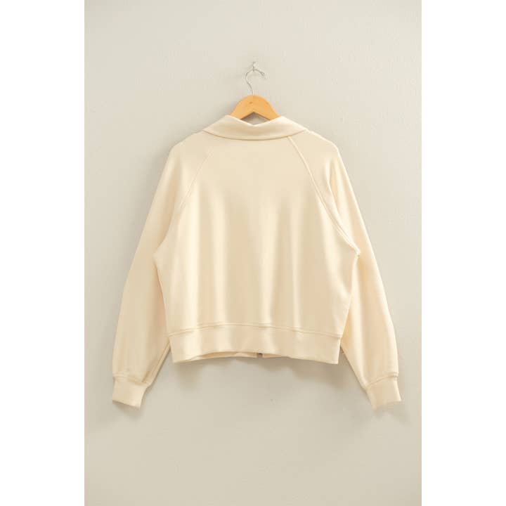 HYFVE - Wholesale Jacket - Women's - Double Knit High Neck Long Sleeve Zippered Jacket13
